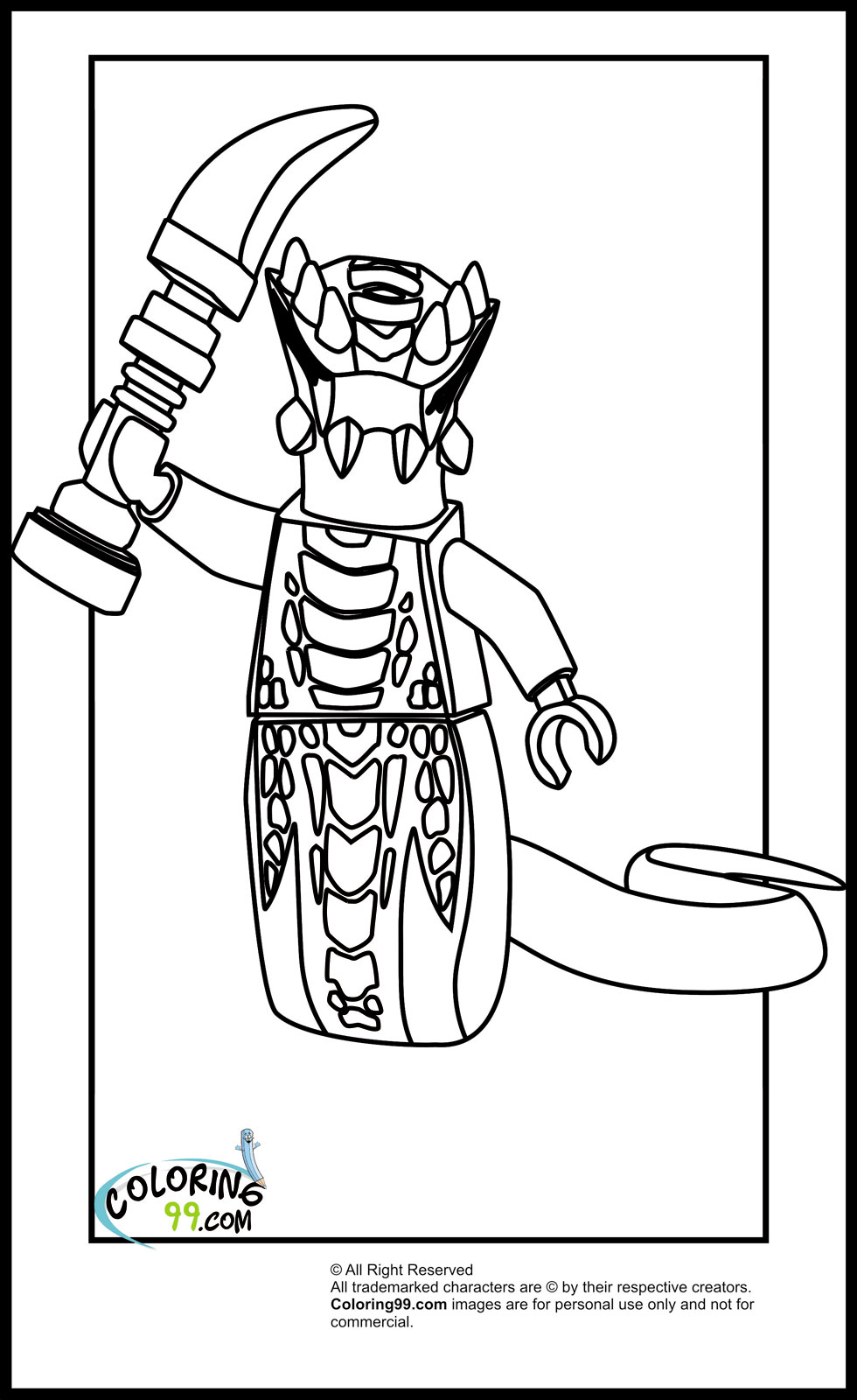 100 Lego Ninjago Coloring Pages Printable 68