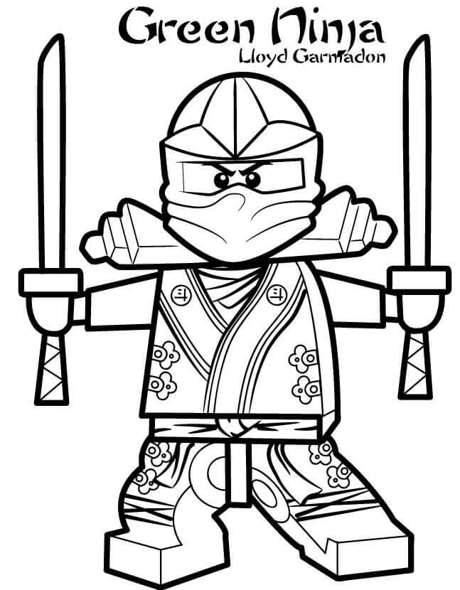 100 Lego Ninjago Coloring Pages Printable 7