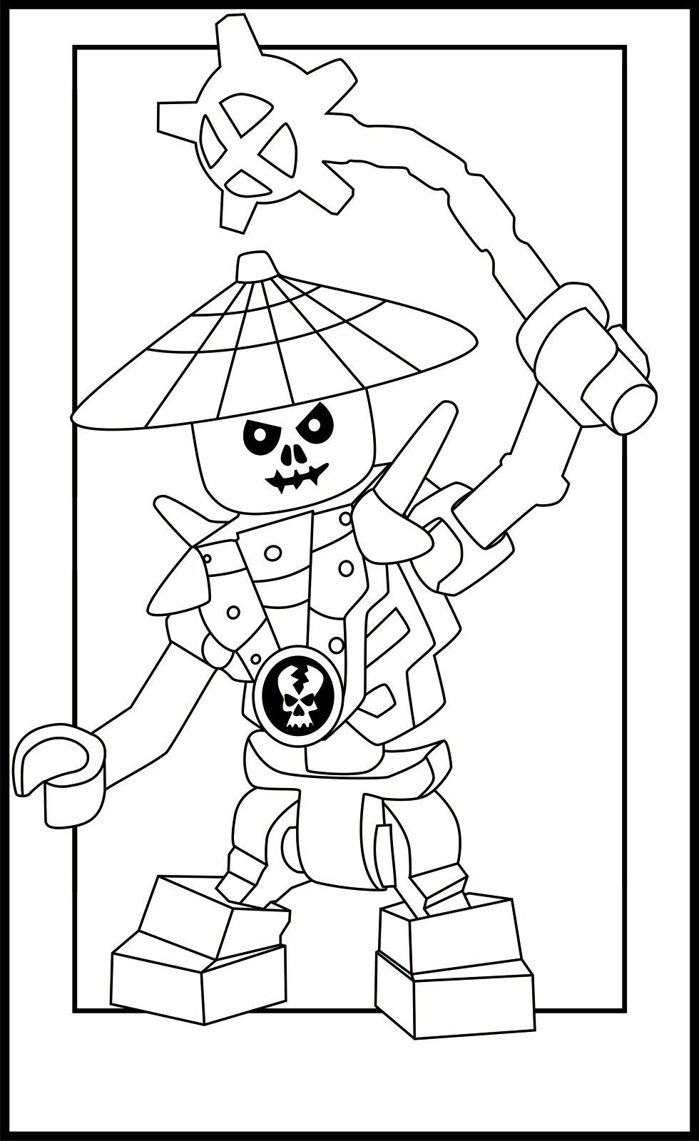 100 Lego Ninjago Coloring Pages Printable 72