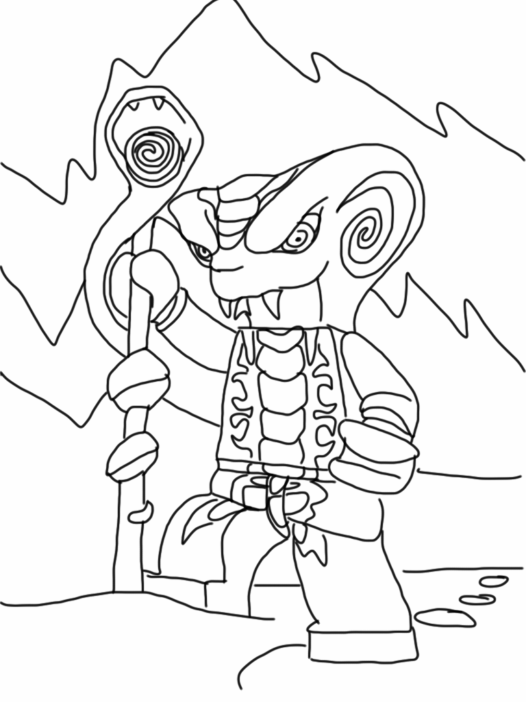 100 Lego Ninjago Coloring Pages Printable 73