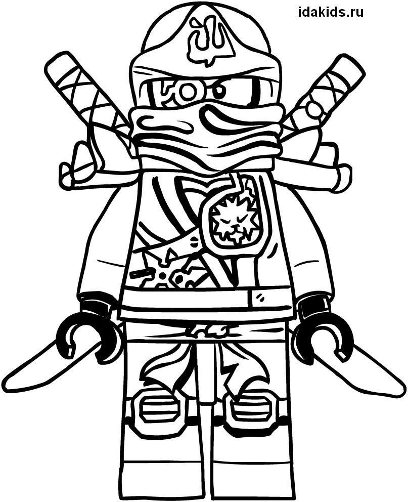 100 Lego Ninjago Coloring Pages Printable 74