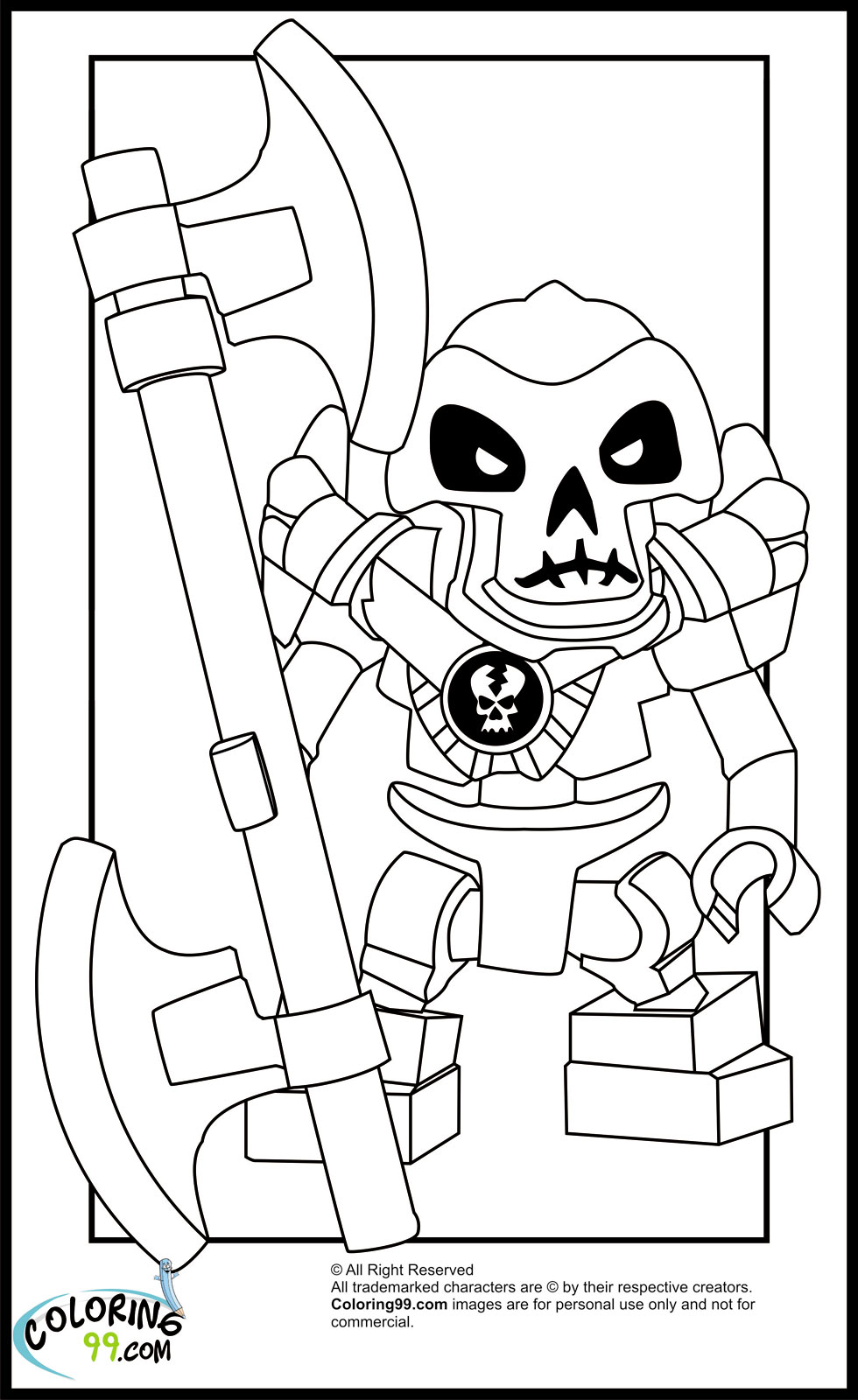 100 Lego Ninjago Coloring Pages Printable 8