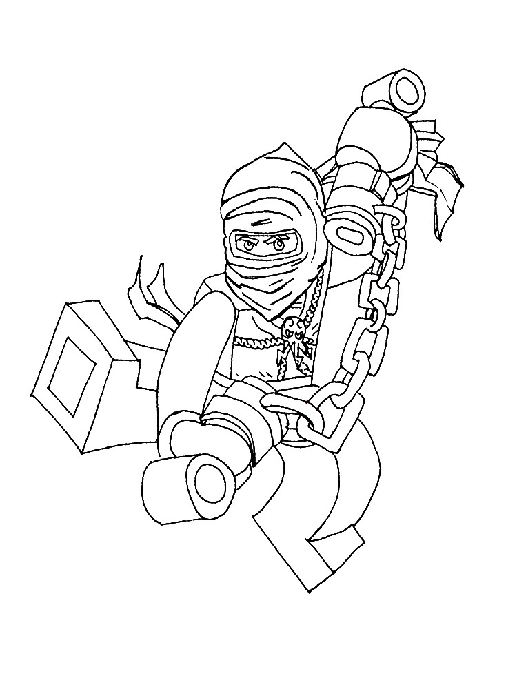 100 Lego Ninjago Coloring Pages Printable 85