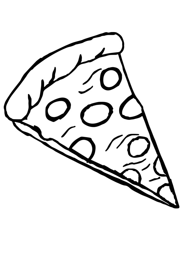 100+ Pizza Coloring Pages Printable 113