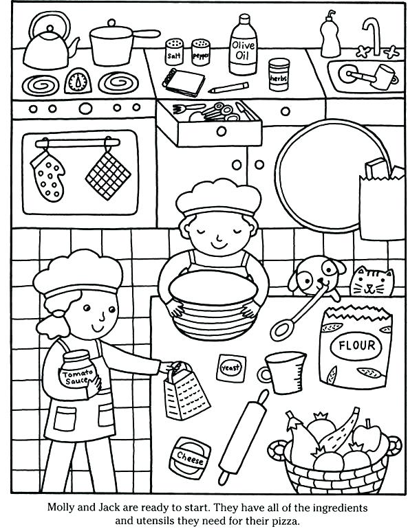 100+ Pizza Coloring Pages Printable 12