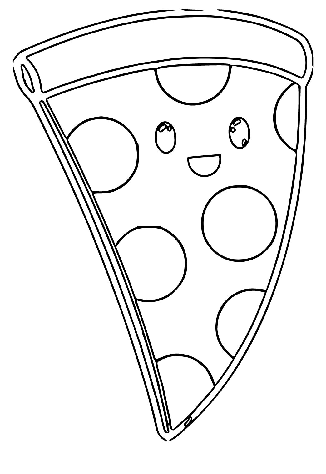 100+ Pizza Coloring Pages Printable 75