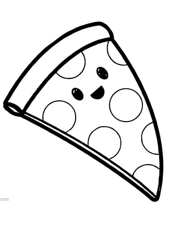 100+ Pizza Coloring Pages Printable 95