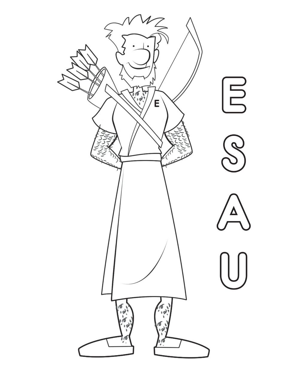 104 Isaac and Rebekah Coloring Pages Printable 103