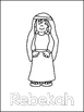 104 Isaac and Rebekah Coloring Pages Printable 2