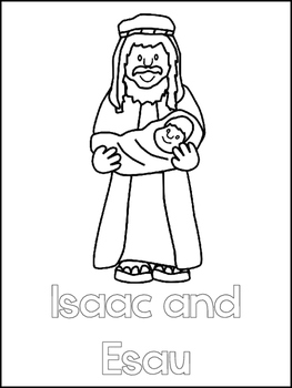 104 Isaac and Rebekah Coloring Pages Printable 25