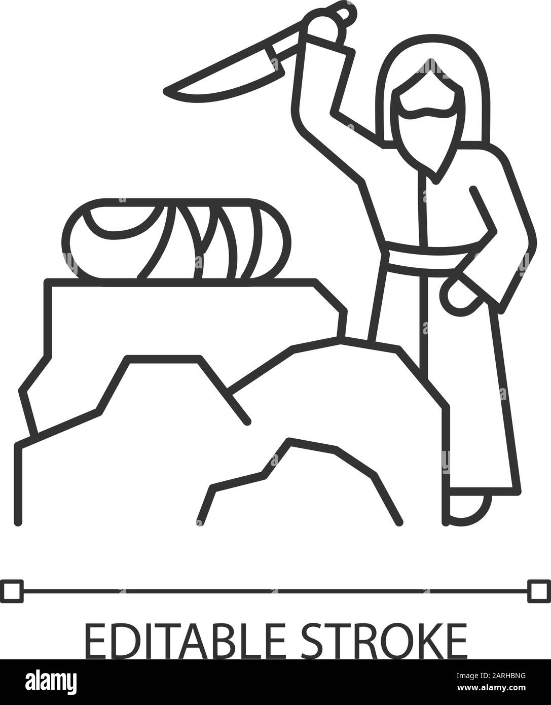 104 Isaac and Rebekah Coloring Pages Printable 31