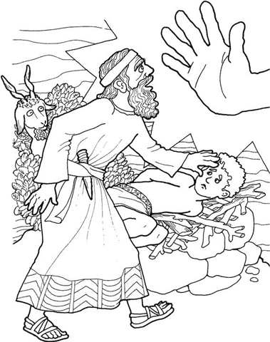 104 Isaac and Rebekah Coloring Pages Printable 43