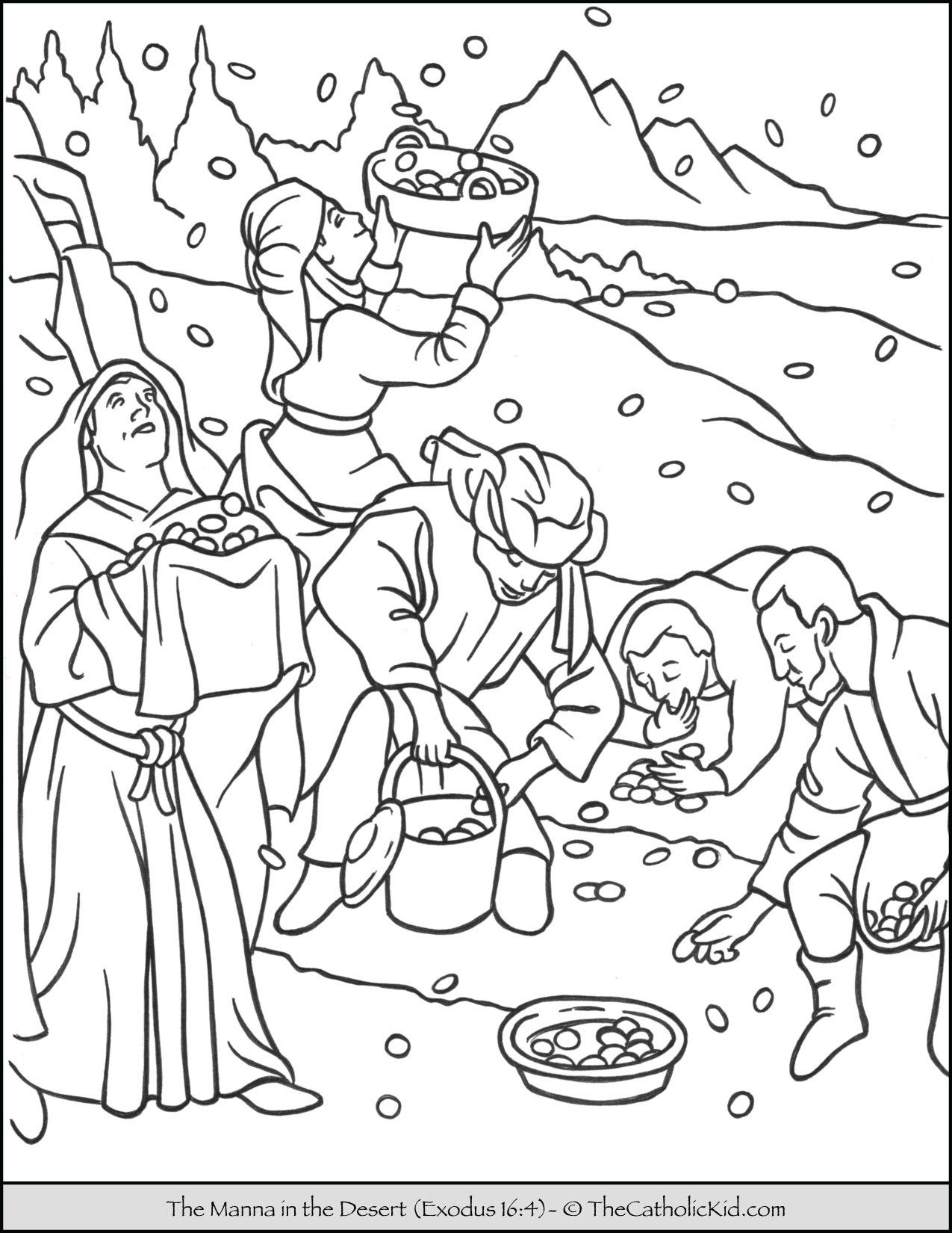 104 Isaac and Rebekah Coloring Pages Printable 6