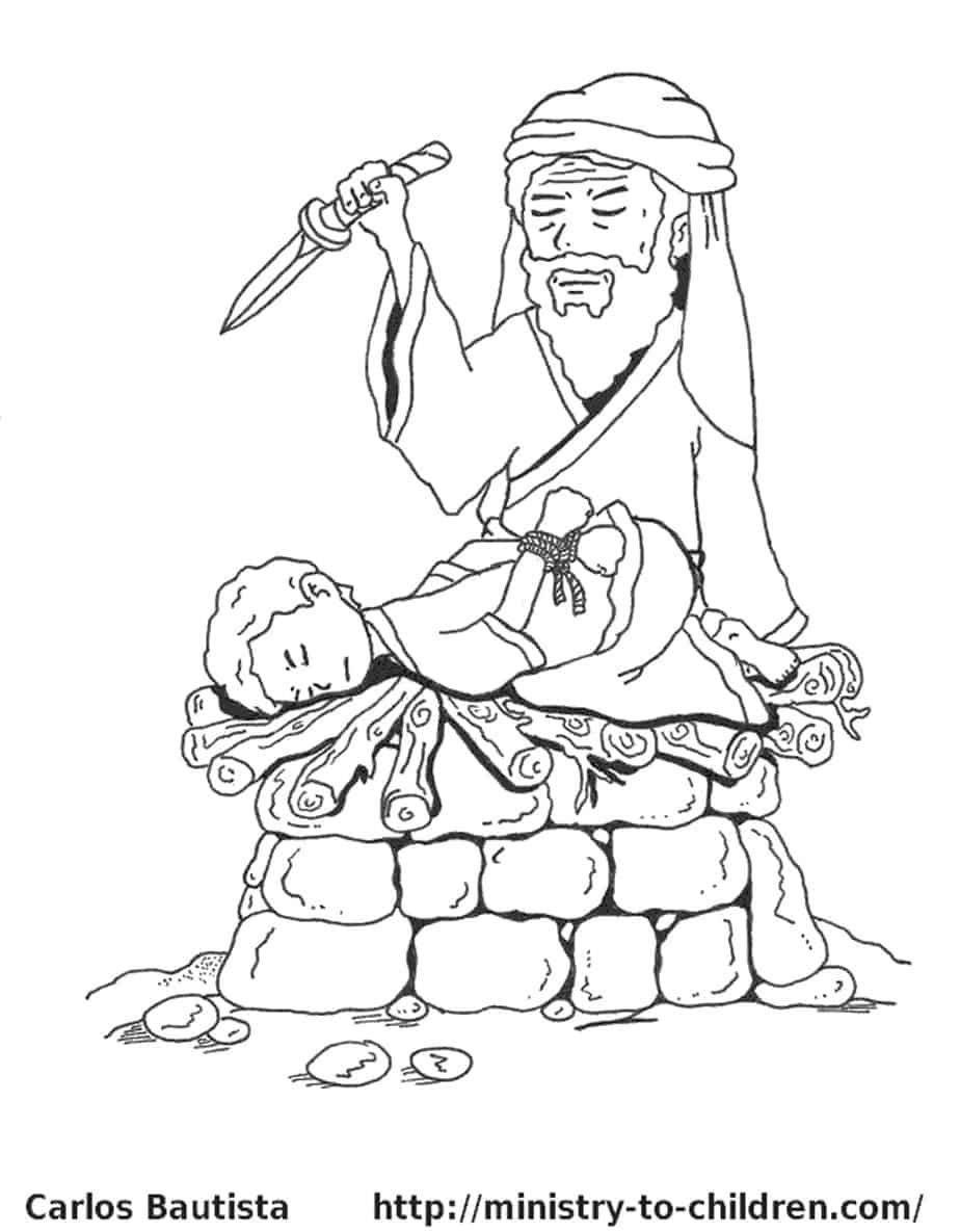 104 Isaac and Rebekah Coloring Pages Printable 66