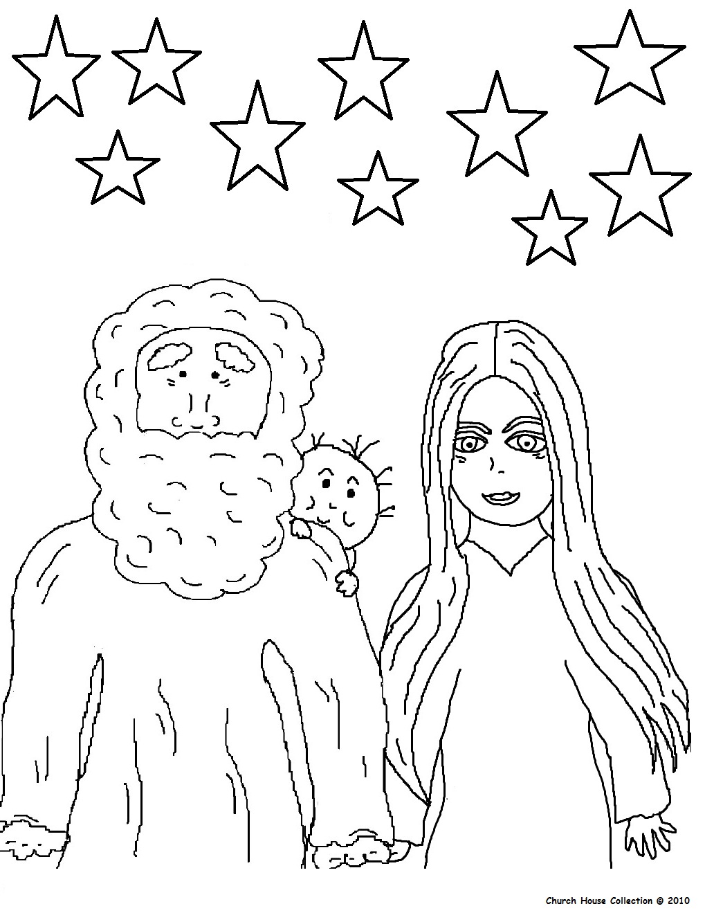 104 Isaac and Rebekah Coloring Pages Printable 69