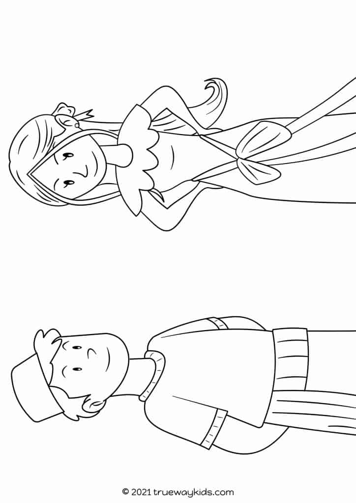 104 Isaac and Rebekah Coloring Pages Printable 77