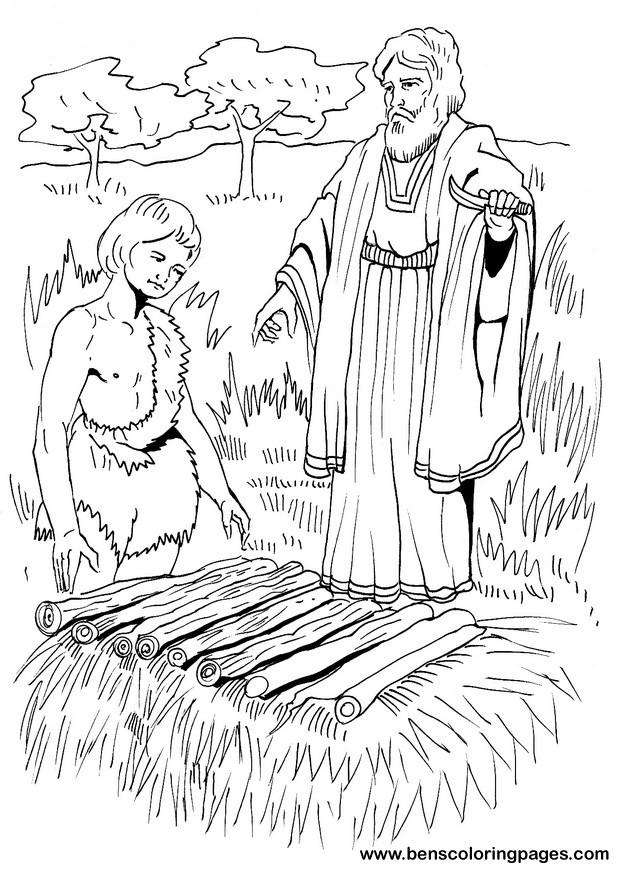 104 Isaac and Rebekah Coloring Pages Printable 91