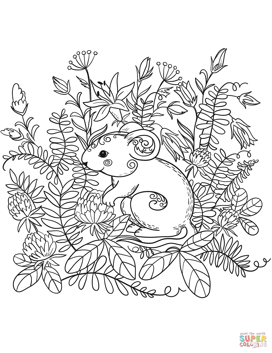 106 Forest Coloring Pages Printable 104