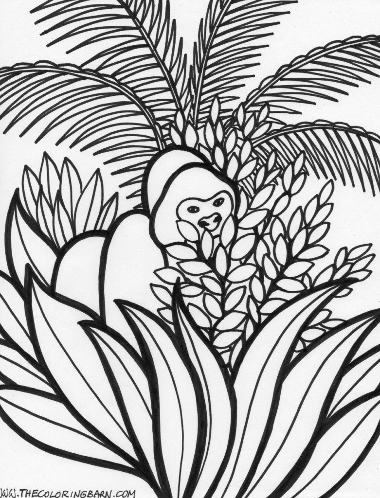 106 Forest Coloring Pages Printable 105