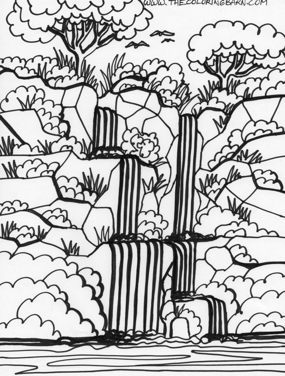 106 Forest Coloring Pages Printable 13