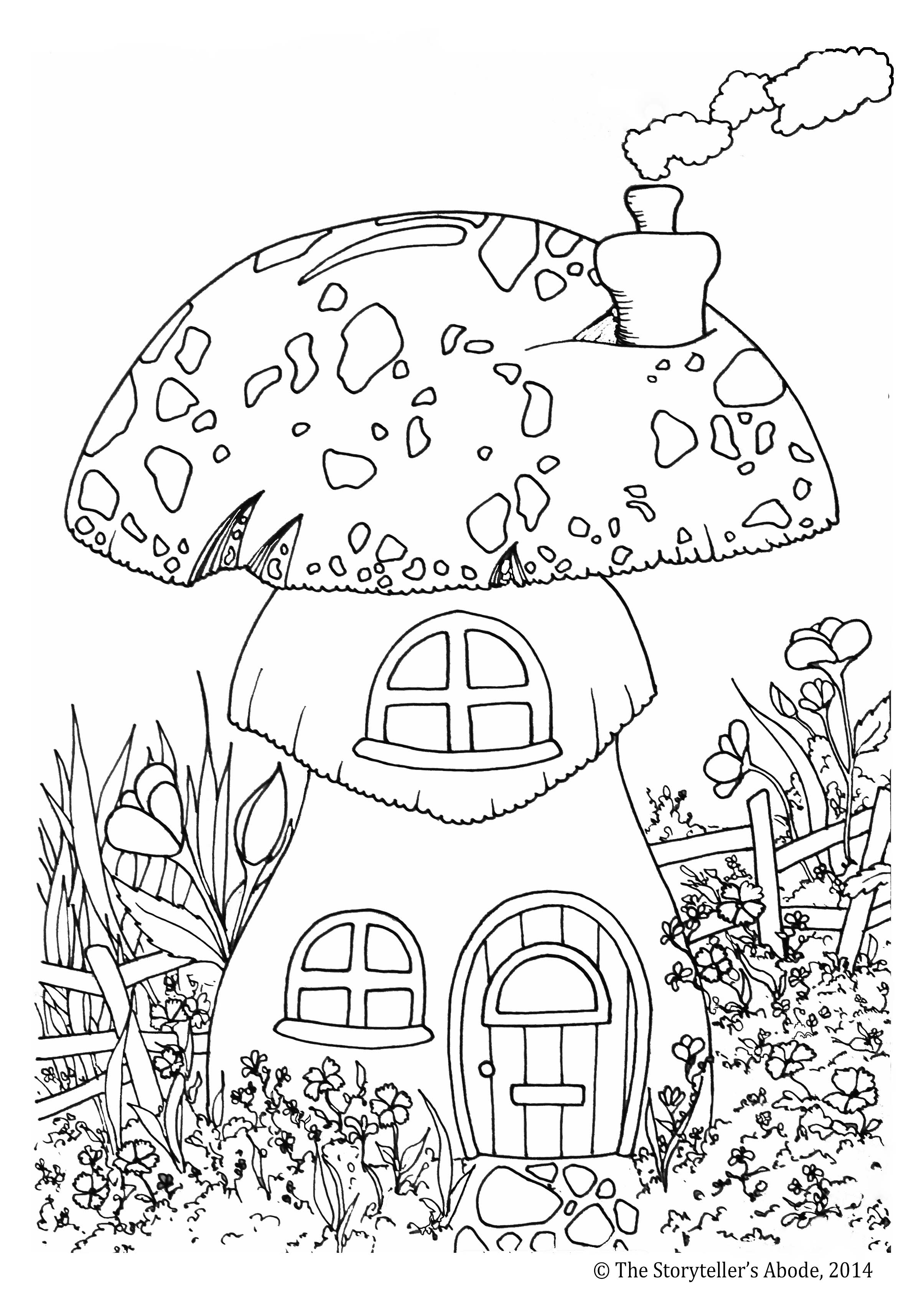 106 Forest Coloring Pages Printable 25