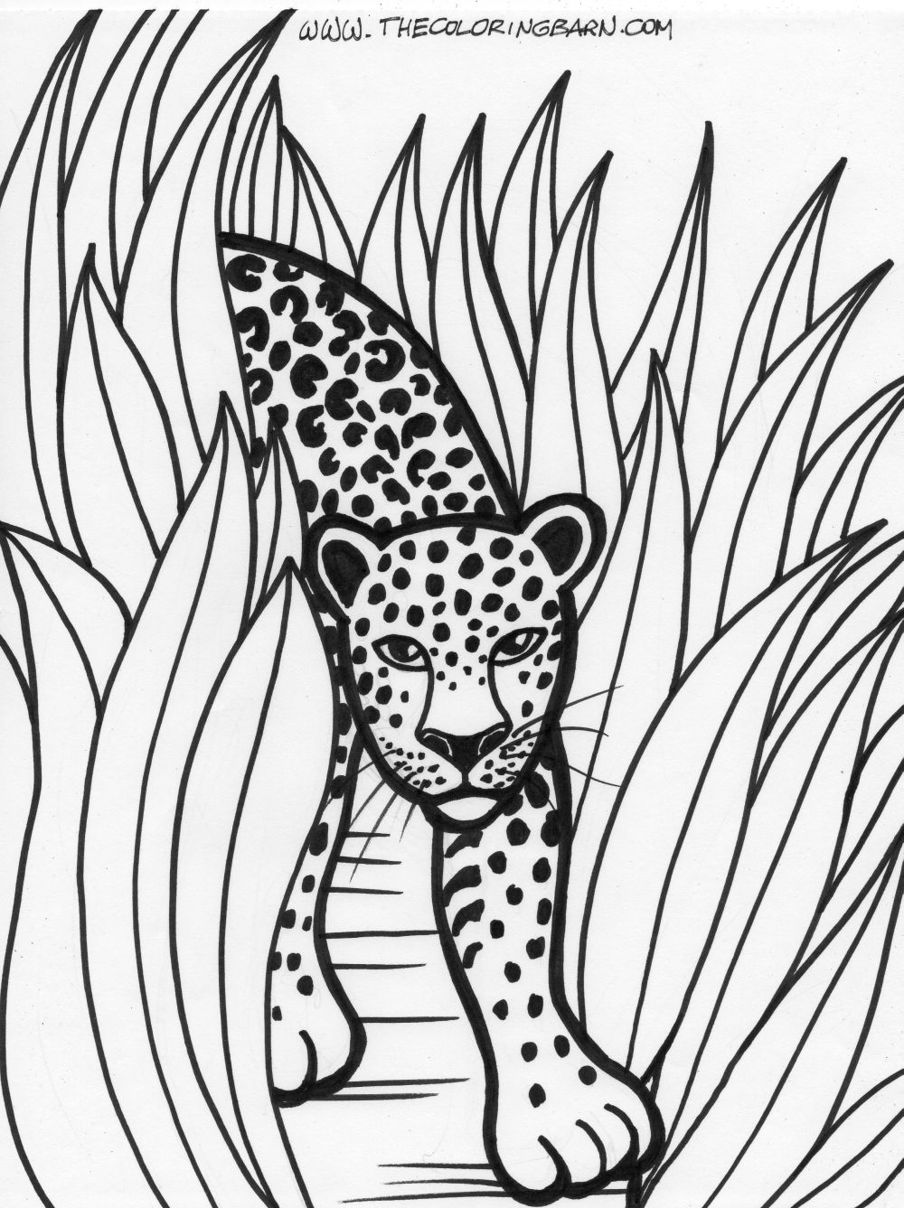 106 Forest Coloring Pages Printable 3