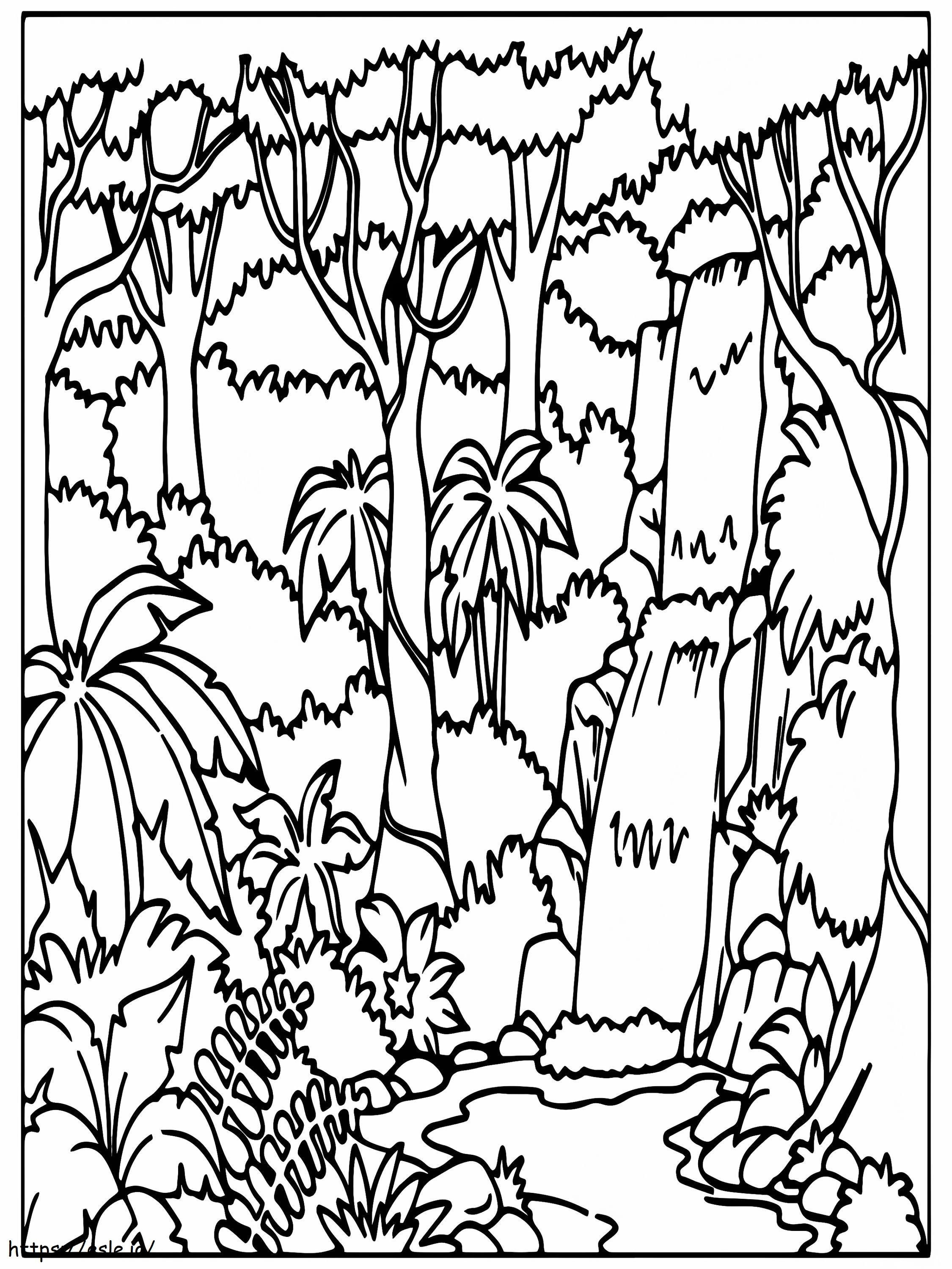 106 Forest Coloring Pages Printable 32