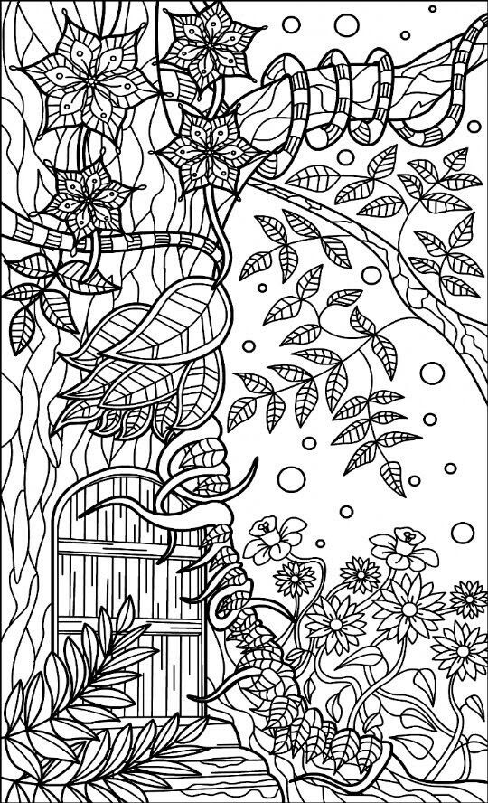 106 Forest Coloring Pages Printable 53