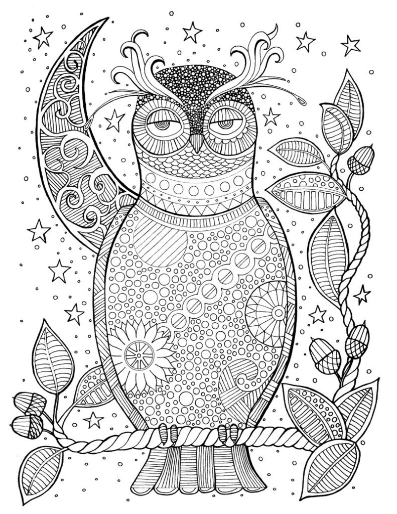 106 Forest Coloring Pages Printable 54