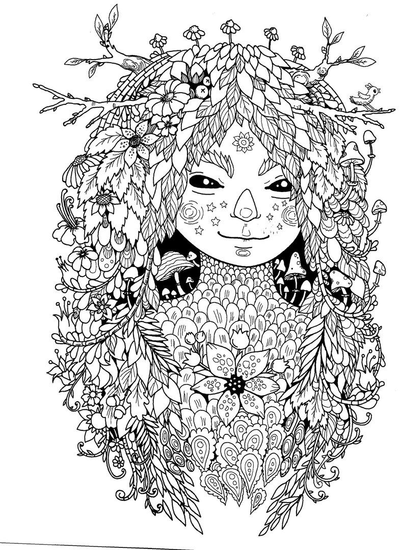 106 Forest Coloring Pages Printable 80