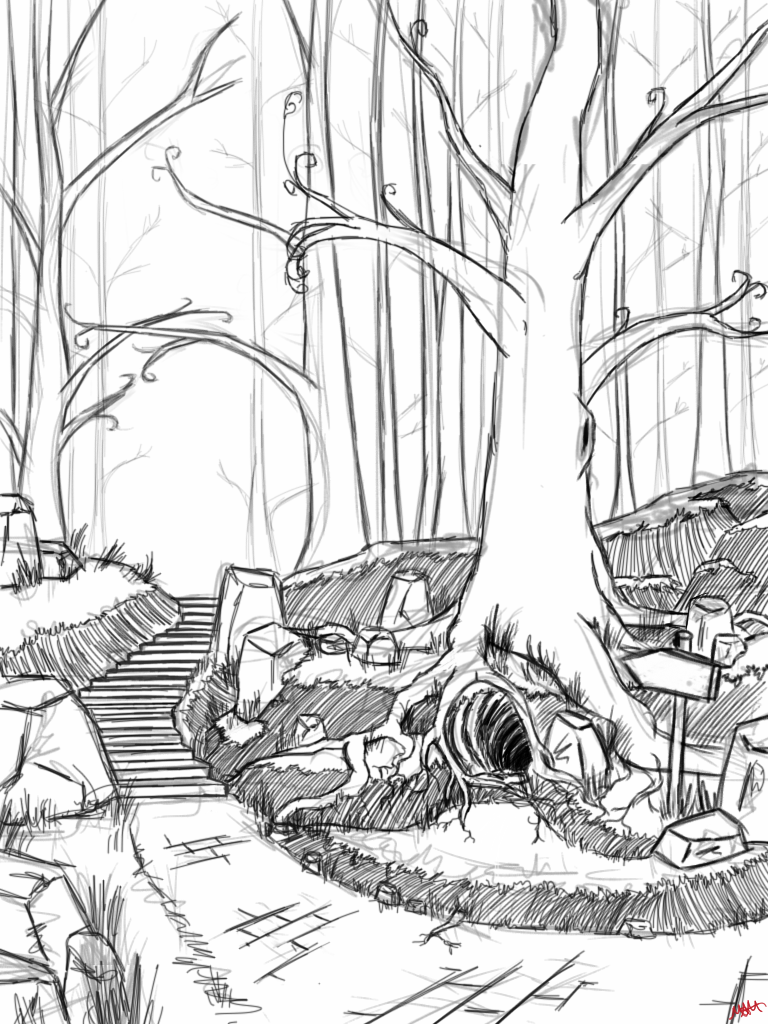 106 Forest Coloring Pages Printable 82