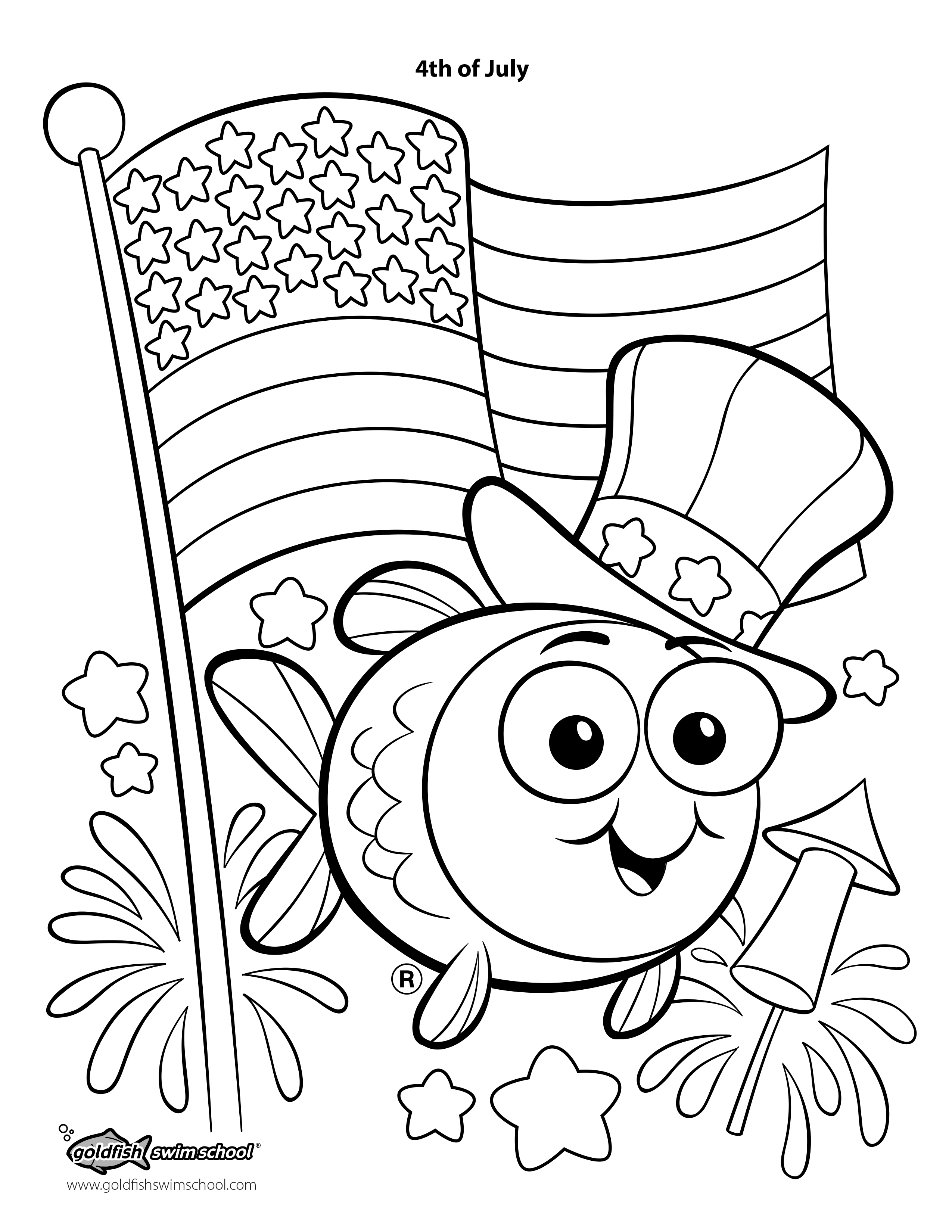 109 Free Printable Goldfish Coloring Pages for Kids 30