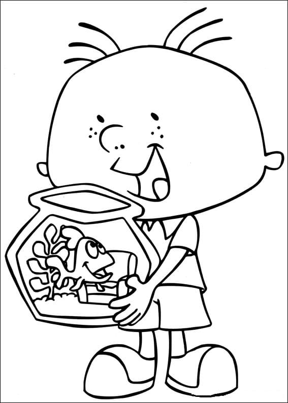 109 Free Printable Goldfish Coloring Pages for Kids 31