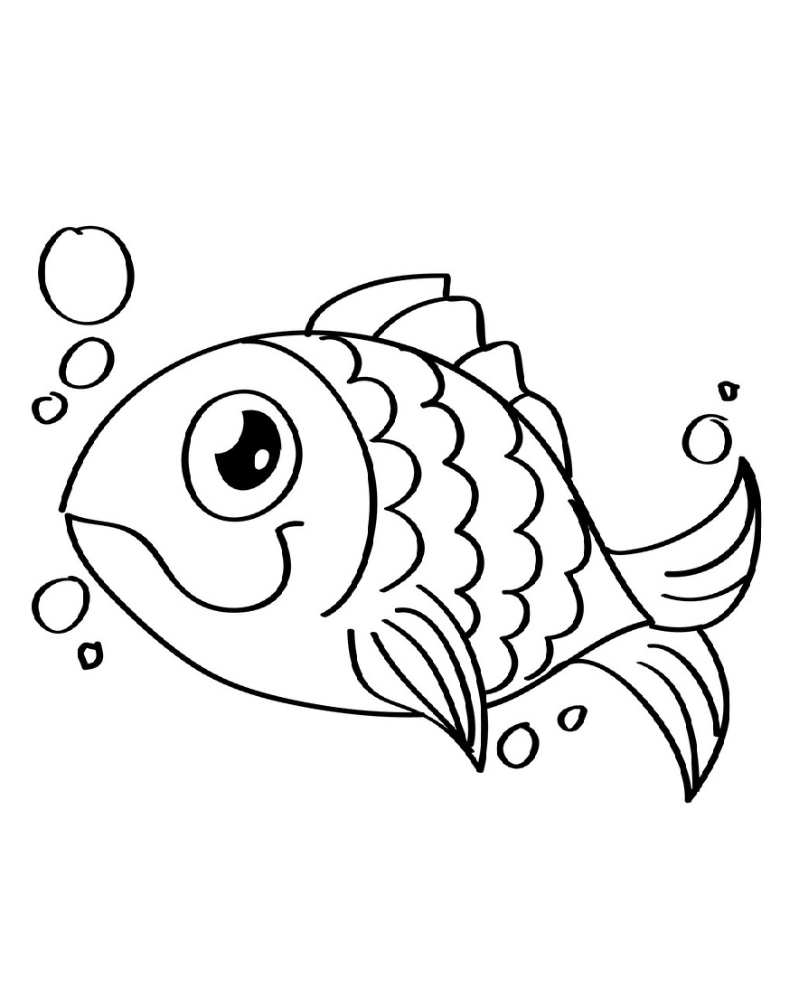 109 Free Printable Goldfish Coloring Pages for Kids 53