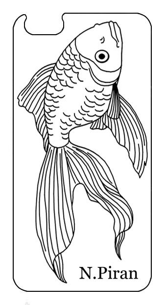 109 Free Printable Goldfish Coloring Pages for Kids 56