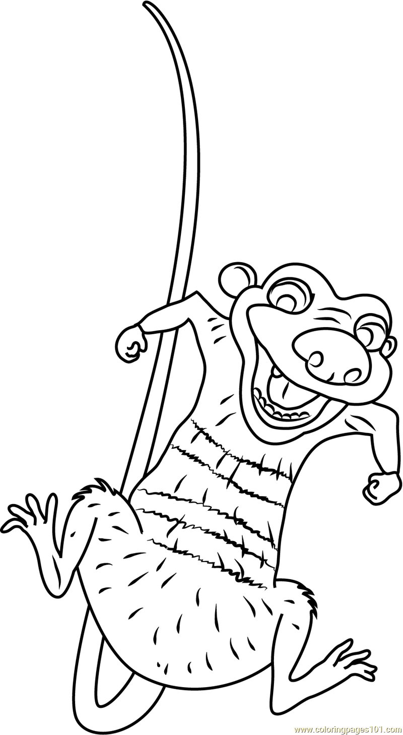 110 Crash Bandicoot Coloring Pages Printable 110