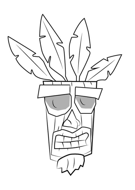 110 Crash Bandicoot Coloring Pages Printable 15