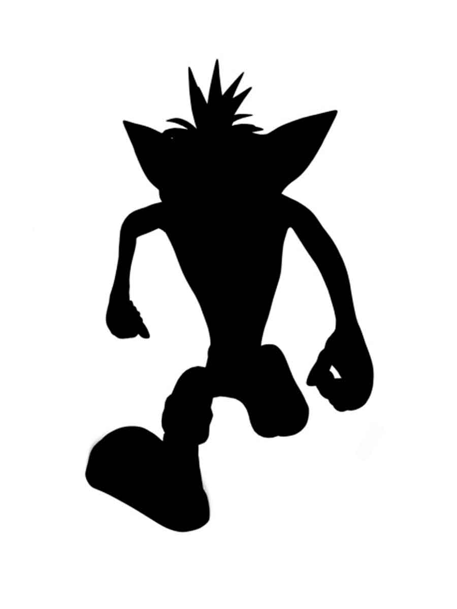 110 Crash Bandicoot Coloring Pages Printable 39