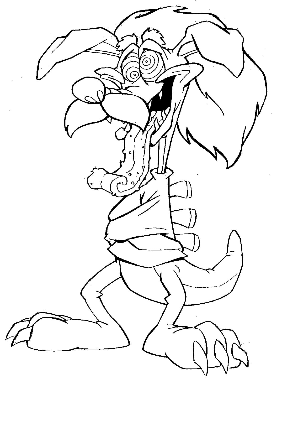 110 Crash Bandicoot Coloring Pages Printable 83