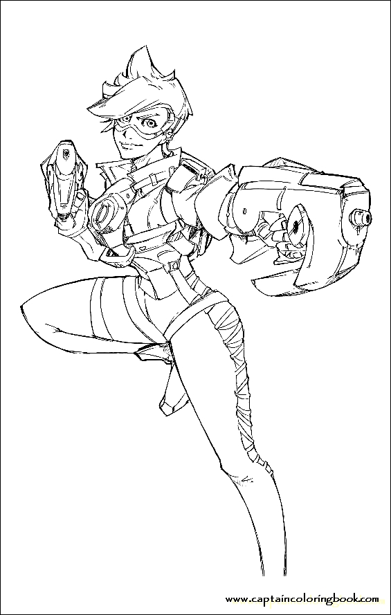 118 Action-Packed Overwatch Coloring Pages Printable 114