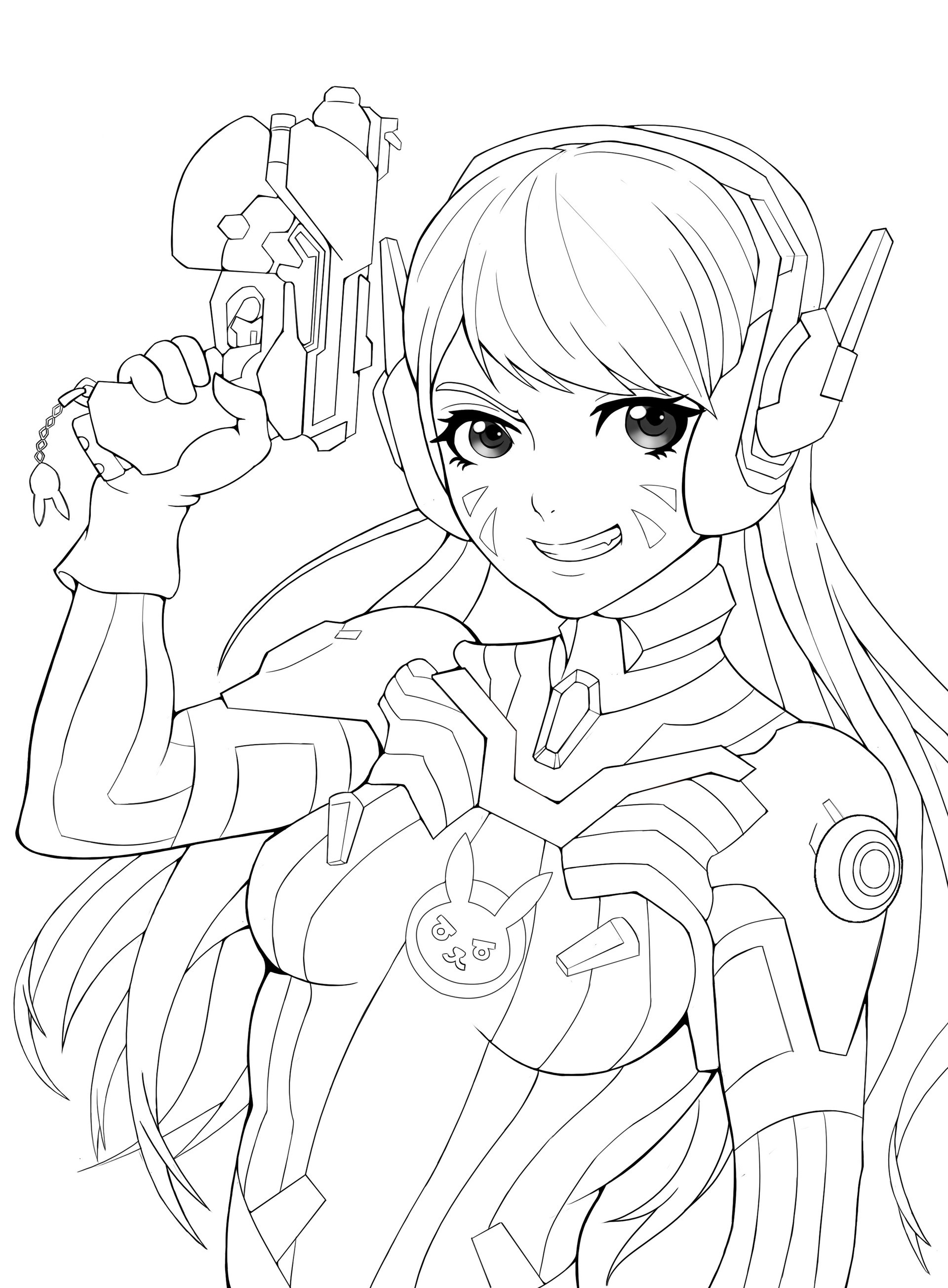 118 Action-Packed Overwatch Coloring Pages Printable 29