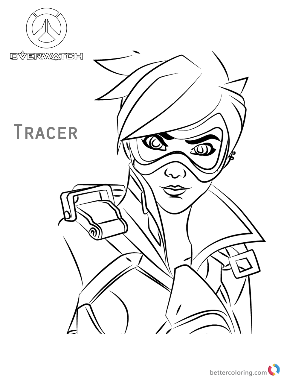 118 Action-Packed Overwatch Coloring Pages Printable 40