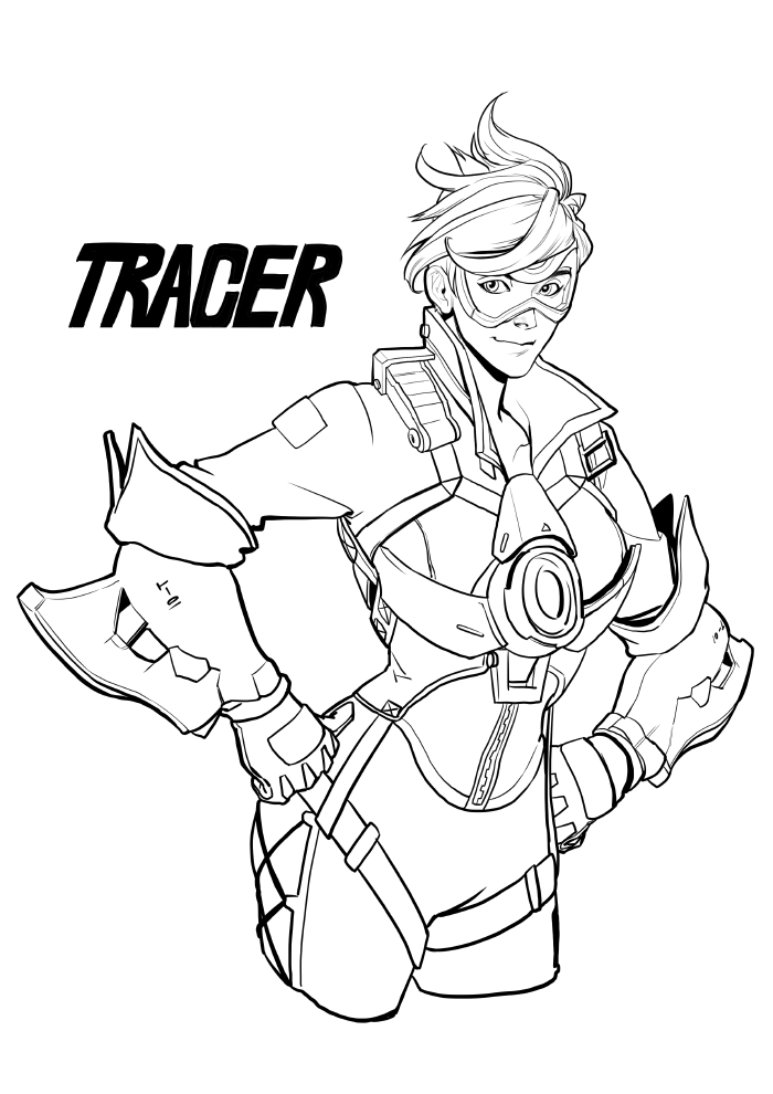 118 Action-Packed Overwatch Coloring Pages Printable 41