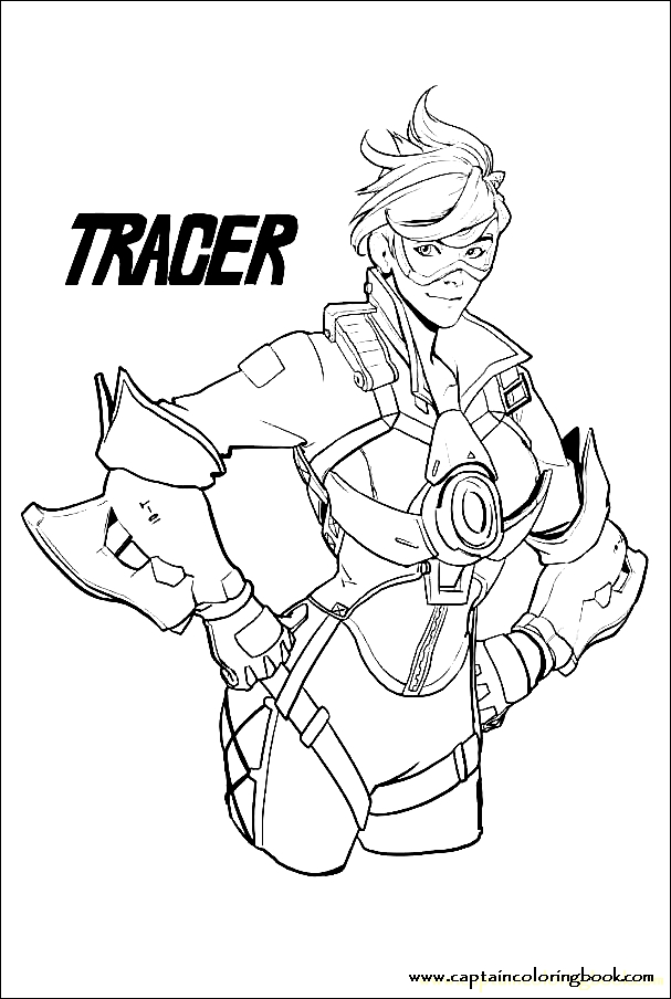 118 Action-Packed Overwatch Coloring Pages Printable 59