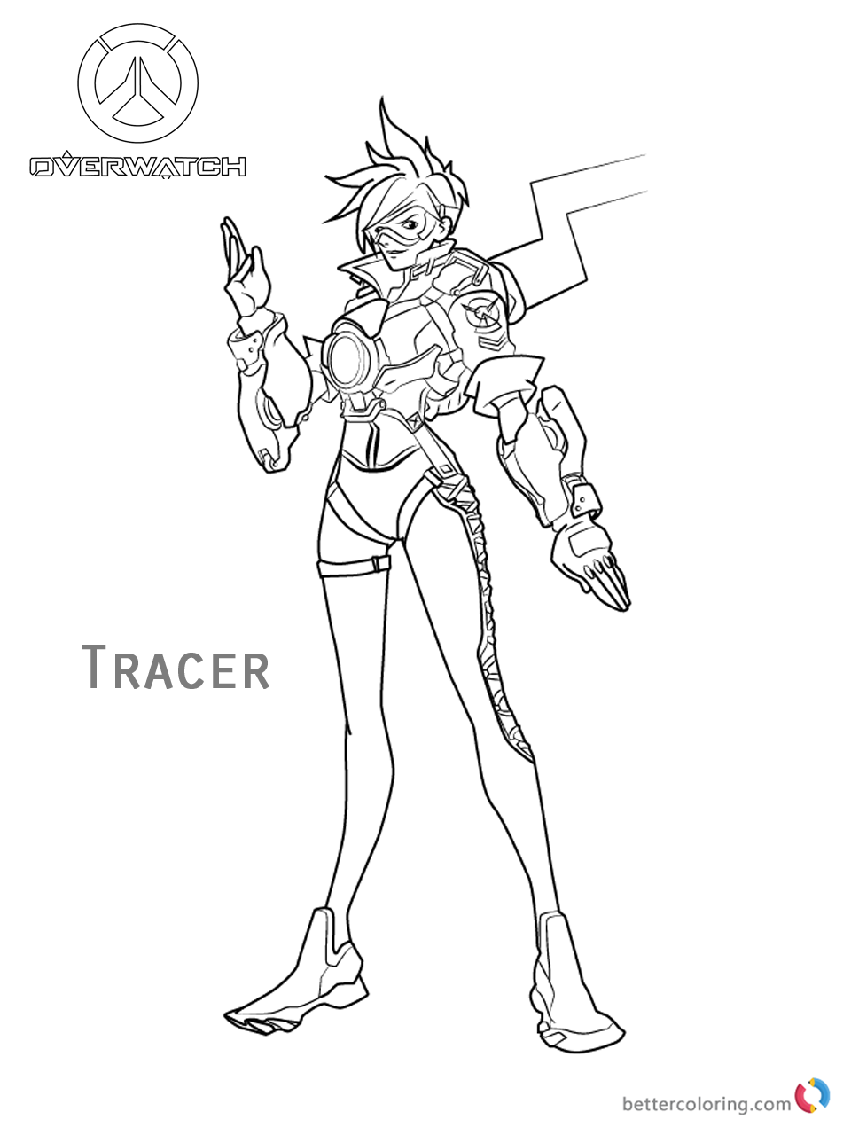 118 Action-Packed Overwatch Coloring Pages Printable 98