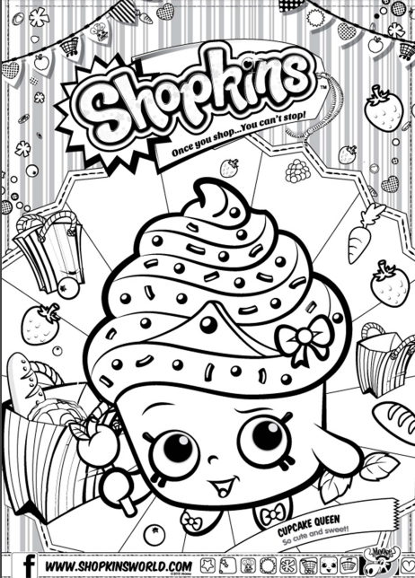 138 Shopkins Coloring Pages Printable 103