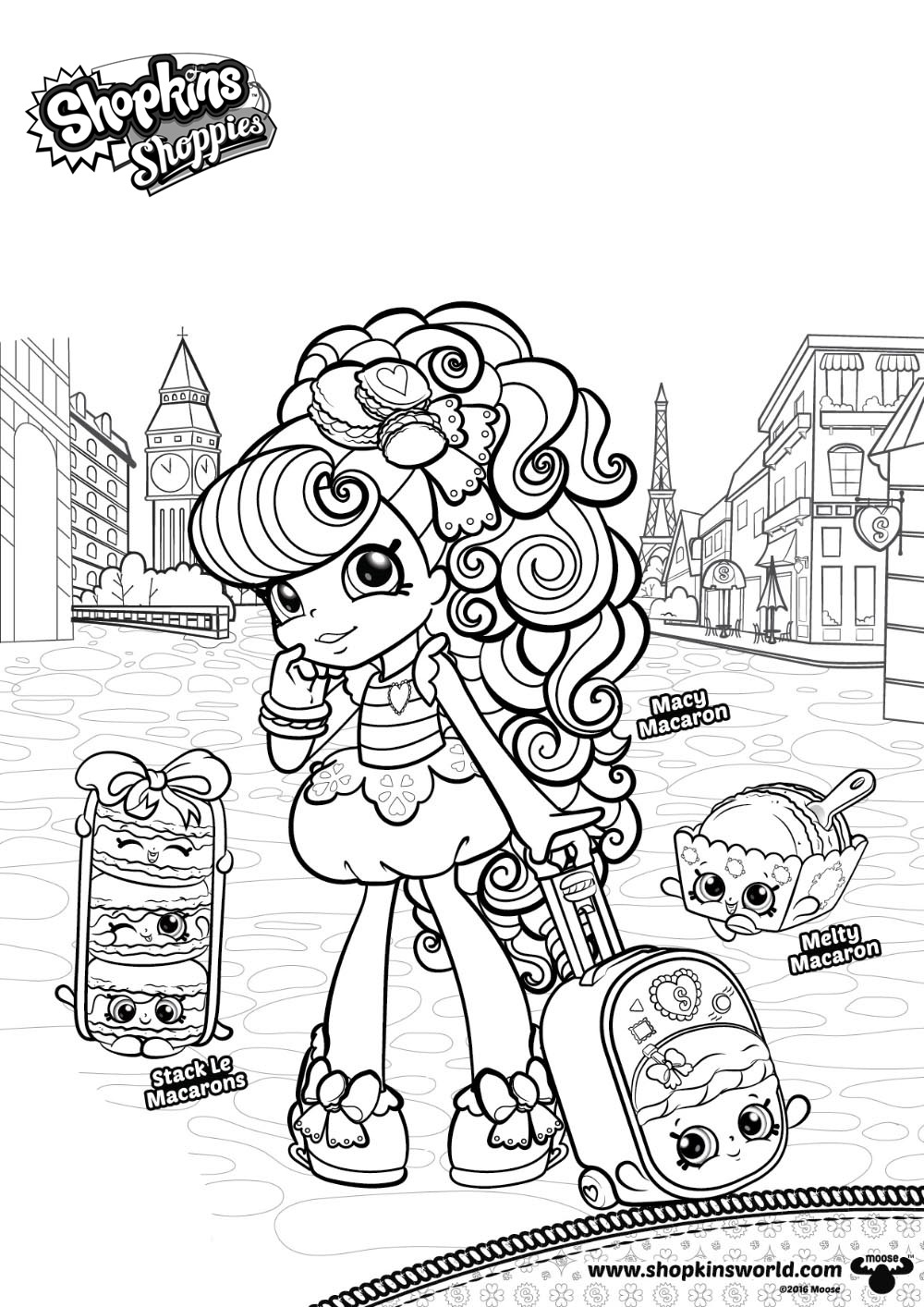 138 Shopkins Coloring Pages Printable 106