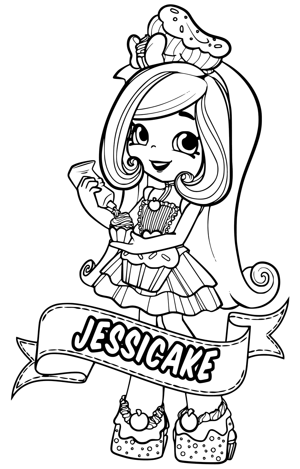 138 Shopkins Coloring Pages Printable 115