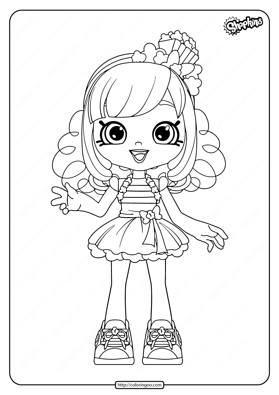 138 Shopkins Coloring Pages Printable 118