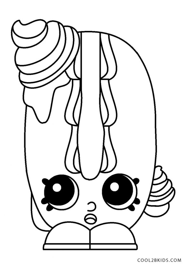 138 Shopkins Coloring Pages Printable 121